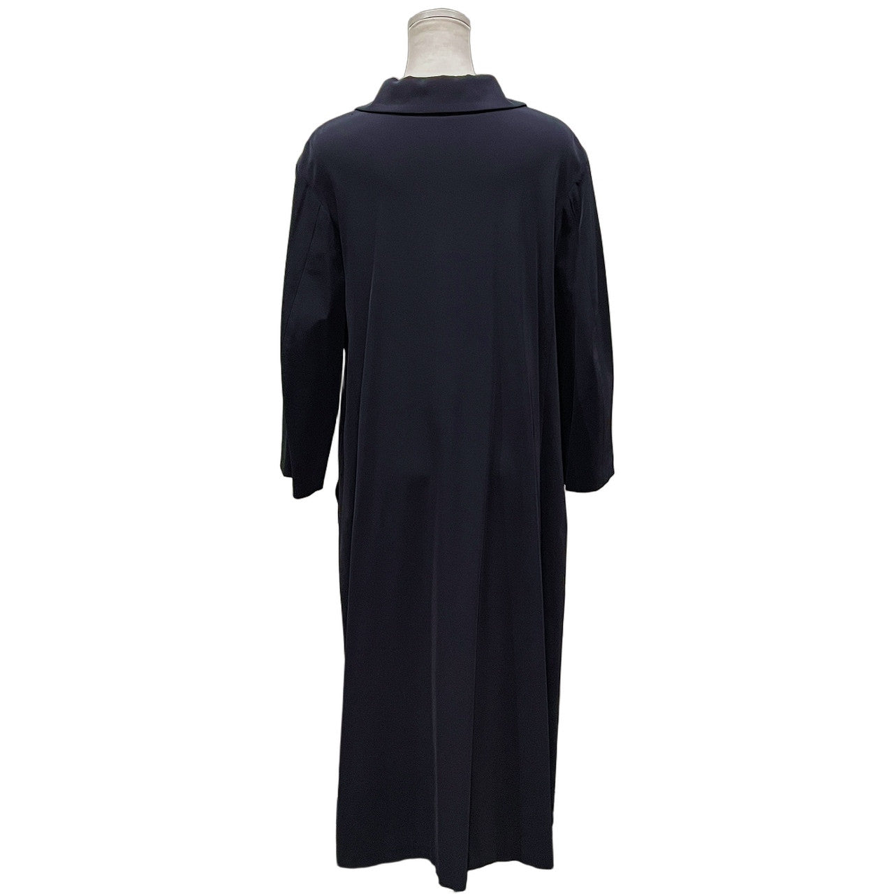 Yohji Yamamoto Femme 92SS ストレッチナイロンボタンレスロングコート Archive 90s ジャケット ブルゾン アウター ヨウジヤマモトファム レディース