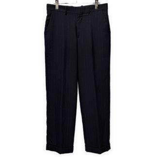AURALEE 20SS WOOL CUPRA LINEN CLOTH SLACKS ウールキュプラリネンクロススラックス ストライプ パンツ トラウザーズ A20SP02CL オーラリー メンズ