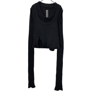 Rick Owens 21AW BANANA DECONSTRUCTED SWEATER カシミヤウール変形バナナニットセーター カシミア FW RR02A5608-WSBR 定価276,000円 リックオウエンス メンズ