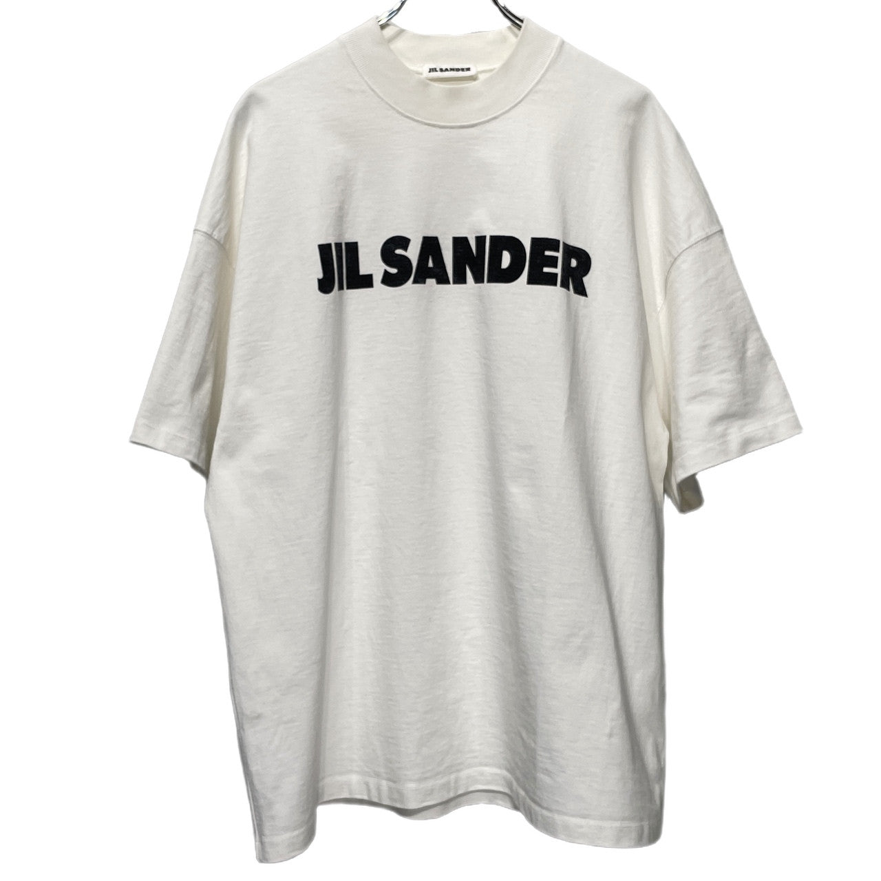 JIL SANDER 19AW ロゴプリントオーバーサイズクルーネックTシャツ カットソー Tee T-shirt ボックスシルエット トップス ジルサンダー メンズ レディース ユニセックス