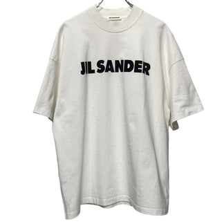JIL SANDER 19AW ロゴプリントオーバーサイズクルーネックTシャツ カットソー Tee T-shirt ボックスシルエット トップス ジルサンダー メンズ レディース ユニセックス