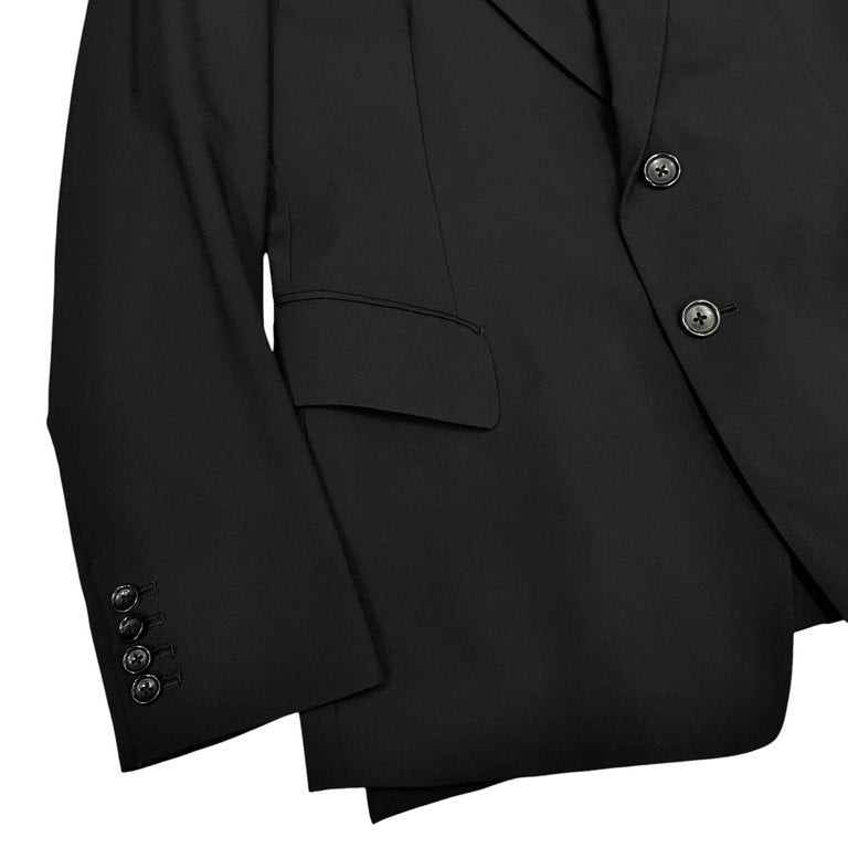 Y's for men ウールトロピカルバックポケットデザイン2Bテーラードジャケット ブレザー ブルゾン コート アウター Archive Yohji Yamamoto Pour Homme ヨウジヤマモトプールオム ワイズフォーメン メンズ