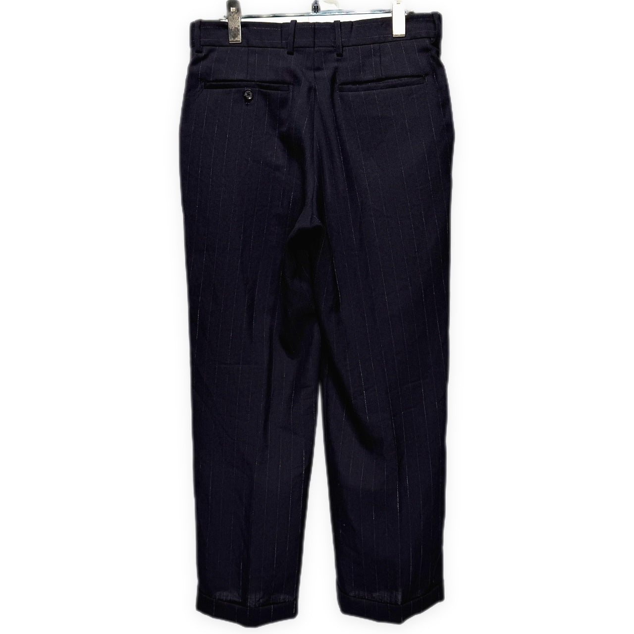 AURALEE 20SS WOOL CUPRA LINEN CLOTH SLACKS ウールキュプラリネンクロススラックス ストライプ パンツ トラウザーズ A20SP02CL オーラリー メンズ
