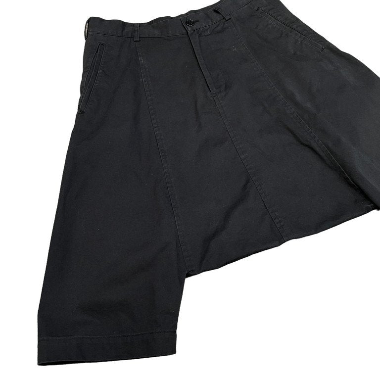 BLACK COMME des GARCONS 蛍光色バックポケットコットンツイルサルエルパンツ ドロップクロッチ ボトムス ブラック 1G-P022 コムデギャルソン メンズ レディース ユニセックス