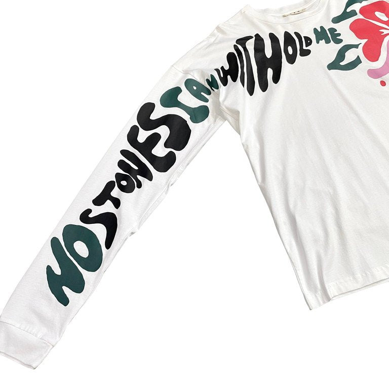 MARNI 21SS WITHOUT ME プリントオーバーサイズロングスリーブカットソー Tシャツ Tee T-shirt 長袖