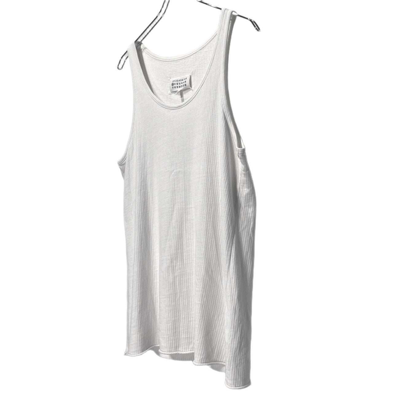 Maison Margiela 10 18AW カットオフタンクトップ ノースリーブカットソー Tシャツ Tee T-shirt トップス メゾンマルジェラ メンズ