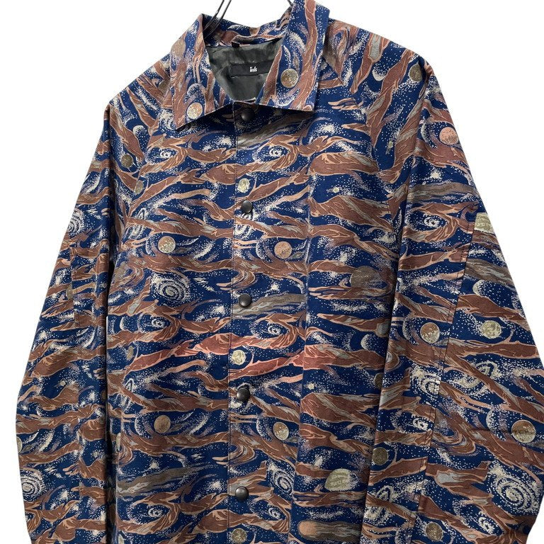 ink SPACE CAMO COACH JACKET スペースカモフラージュコーチジャケット 総柄 宇宙 迷彩 ブルゾン アウター インク メンズ レディース ユニセックス