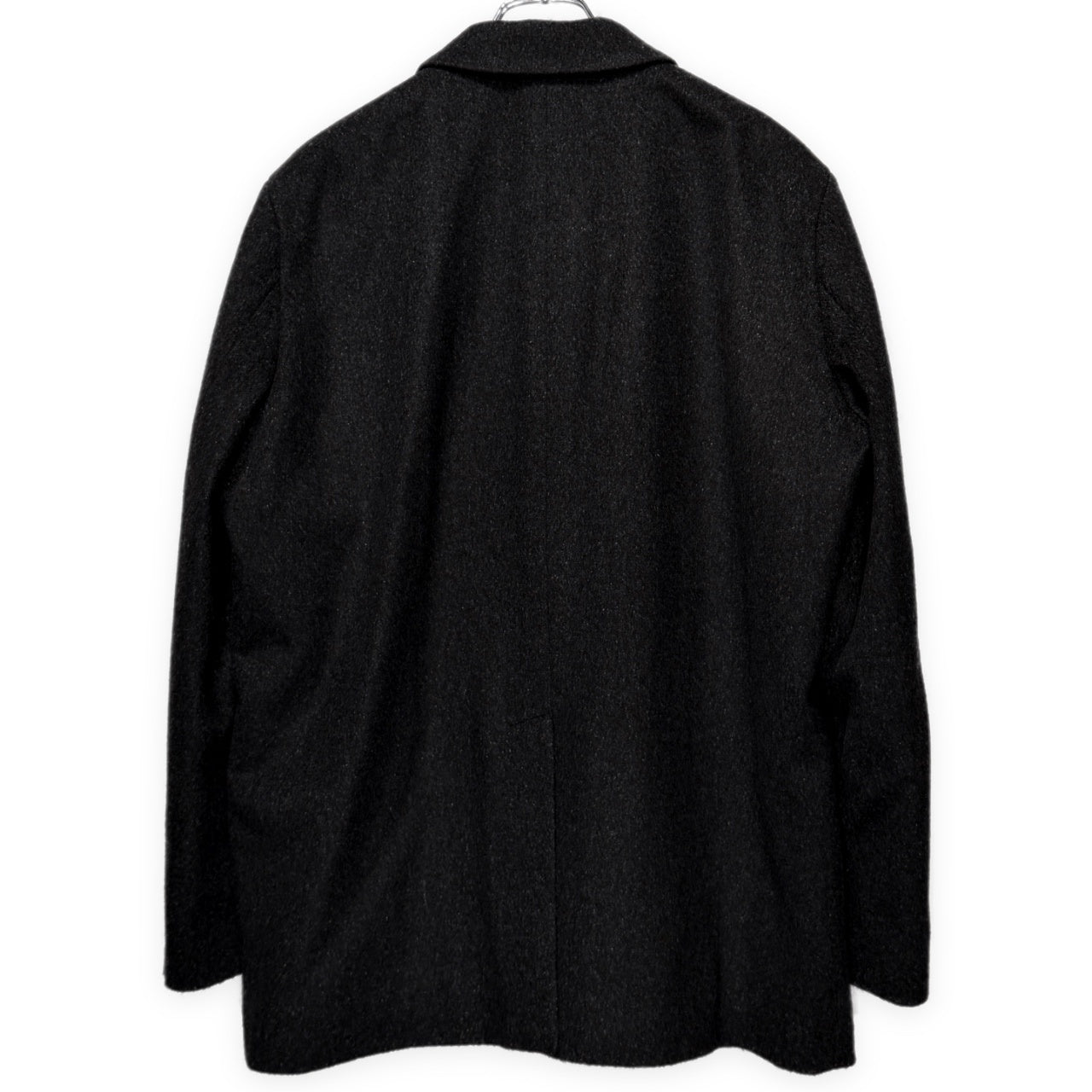 OVERCOAT 23AW SINGLE BREASTED JACKET WITH NOTCHED COLLAR IN WOOL FLANNEL ウールカシミヤフランネル1ボタンテーラードジャケット ブルゾン コート アウター F23J01-NKCF 定価115,500円 オーバーコート メンズ