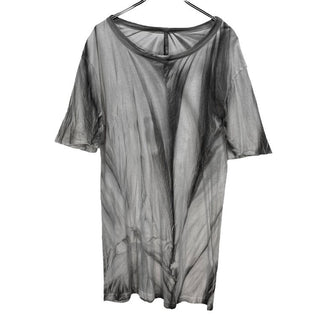 SILENT DAMIR DOMA ムラ染めカットオフパイピングカットソー Tシャツ Tee T-shirt トップス 半袖 サイレント ダミールドーマ ダミールドマ メンズ レディース ユニセックス