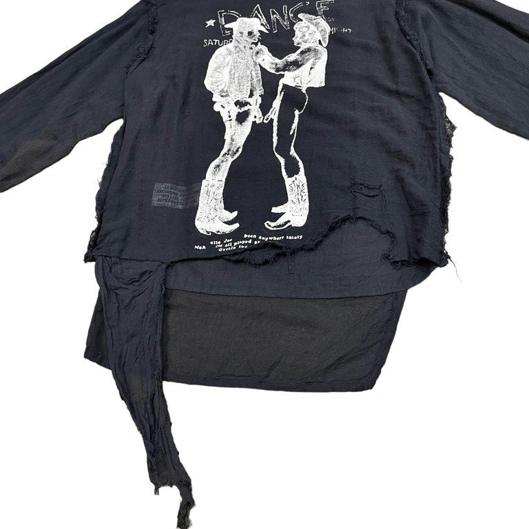 SEDITIONARIES by 666 COWBOYS DANCE MUSLIN TOP GAUZE SHIRT カウボーイモスリントップガーゼシャツ