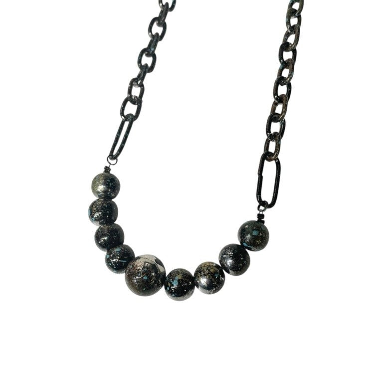 Jean Paul GAULTIER 球体モチーフチェーンネックレス 一点物 激レア 希少 Archive 90s 00s JPG 未使用 ペンダント アクセサリー ジャンポールゴルチエ メンズ レディース ユニセックス