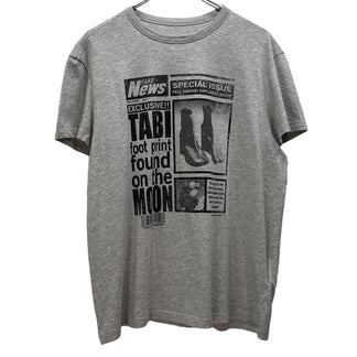 Maison Margiela 10 20SS 足袋ブーツプリントTシャツ カットソー Tee T-shirt 半袖 トップス 未使用 定価42,900円 メゾンマルジェラ メンズ
