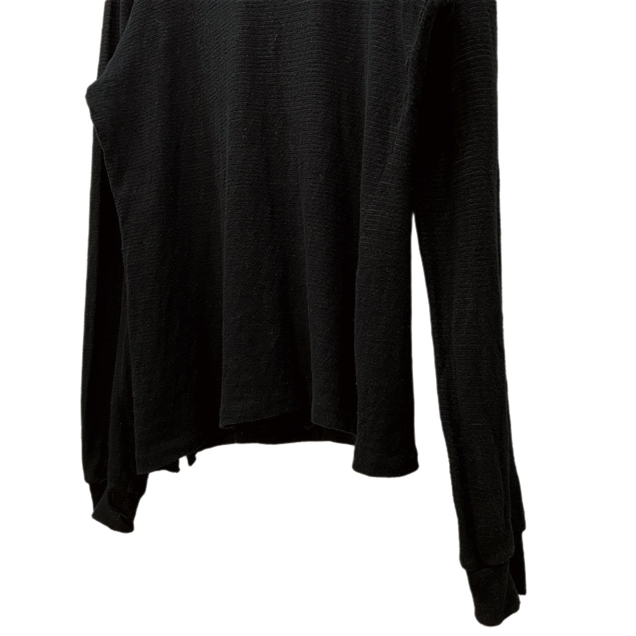 Y's for men カットオフハイネック細ボーダーリブTシャツ カットソー タートルネック Tee T-shirt トップス Archive Yohji Yamamoto Pour Homme ワイズフォーメン ヨウジヤマモトプールオム メンズ