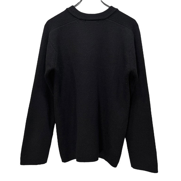 Yohji Yamamoto Pour Homme フリーダムスリーブ畦編みニットセーター Archive 90s リブ編み トップス ヨウジヤマモトプールオム メンズ