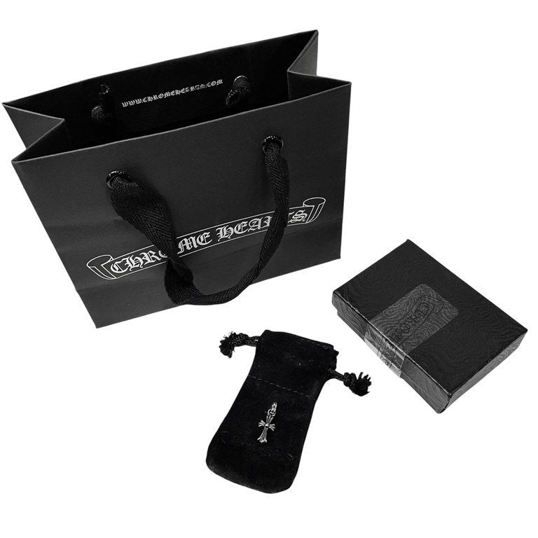 CHROME HEARTS CHARM CHCROSS BABY FAT CHクロスベビーファットチャーム ペンダントトップ ネックレス シルバーアクセサリー SILVER 925 クロムハーツ メンズ レディース ユニセックス