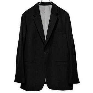 OVERCOAT 23AW SINGLE BREASTED JACKET WITH NOTCHED COLLAR IN WOOL FLANNEL ウールカシミヤフランネル1ボタンテーラードジャケット ブルゾン コート アウター F23J01-NKCF 定価115,500円 オーバーコート メンズ