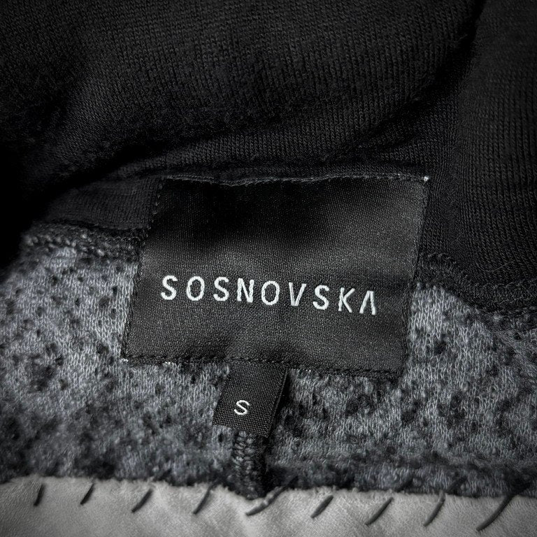 SOSNOVSKA 20AW CRAWLED OUT POCKET KNIT SWEATER exclusive for LOOM 別注 ウールモヘヤシルクハイネックニットセーター トップス モヘア ソスノブスカ メンズ レディース ユニセックス