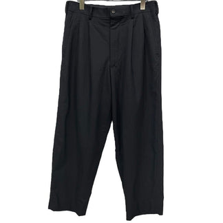 Yohji Yamamoto Pour Homme 94AW ウールギャバジン2タックワイドテーパードパンツ スラックス トラウザーズ ボトムス Archive マリオネット期 ヨウジヤマモトプールオム メンズ