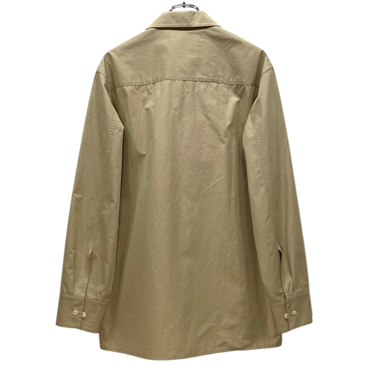 JIL SANDER 23SS コットンブロードダブルポケットボックスシルエットシャツ ブラウス トップス ジルサンダー メンズ
