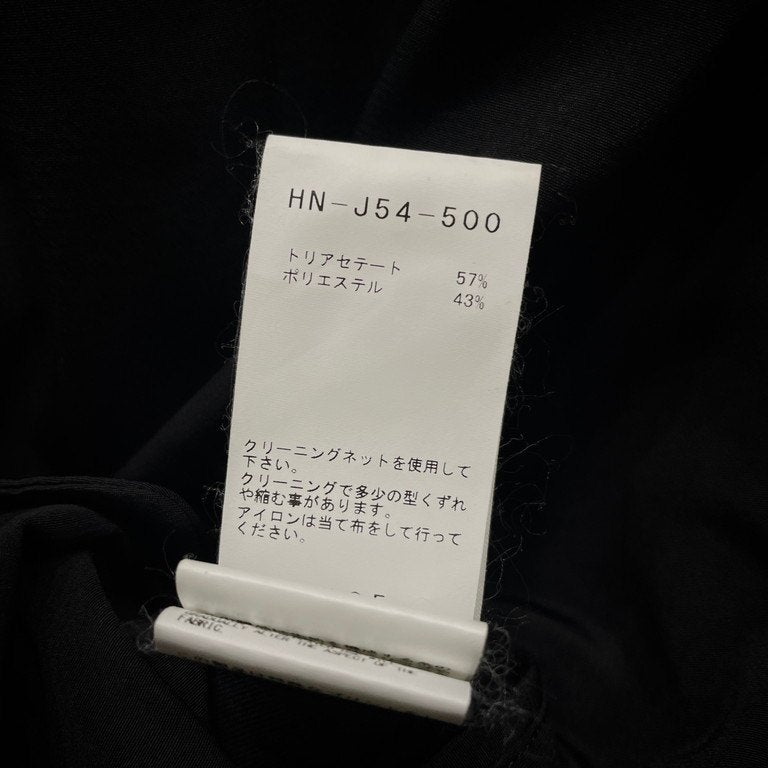 Yohji Yamamoto Pour Homme 20SS トリアセテートポリエステルバックメッセージプリントロングジャケット コート LOOK41 Archive HN-J54-500 ヨウジヤマモトプールオム メンズ