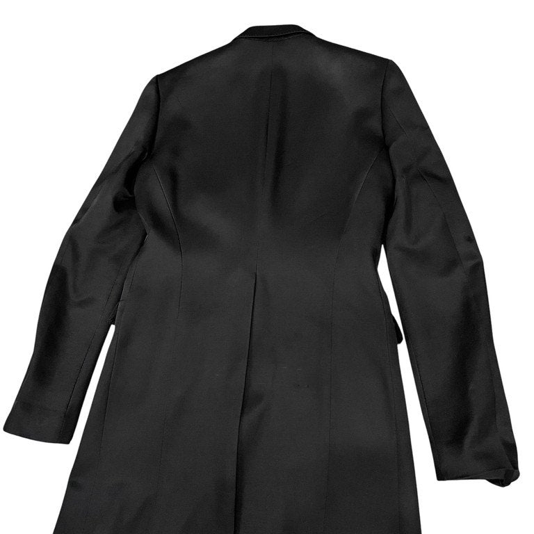 JULIUS 10AW コットンキュプラカルゼ1Bチェスターコート ロングテーラードジャケット goth_ik; ブルゾン アウター ユリウス メンズ