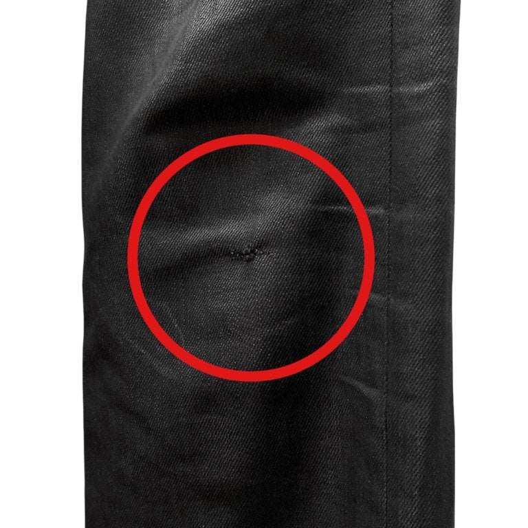 Dior Homme ブラックデニムコーティングストレッチスキニーパンツ ボトムス Archive 00s ディオールオム メンズ