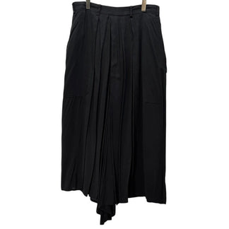 Yohji Yamamoto Pour Homme 20AW レーヨンローン袴パンツ ハカマ ワイド ボトムス Archive 名作 ヨウジヤマモトプールオム メンズ