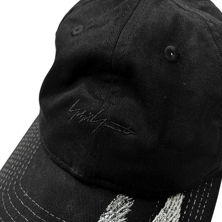 Yohji Yamamoto Pour Homme × NEW ERA 22SS 930CS YYFM CROW カラスプリントロゴ刺繍キャップ 帽子 ヨウジヤマモトプールオム ニューエラ メンズ レディース ユニセックス