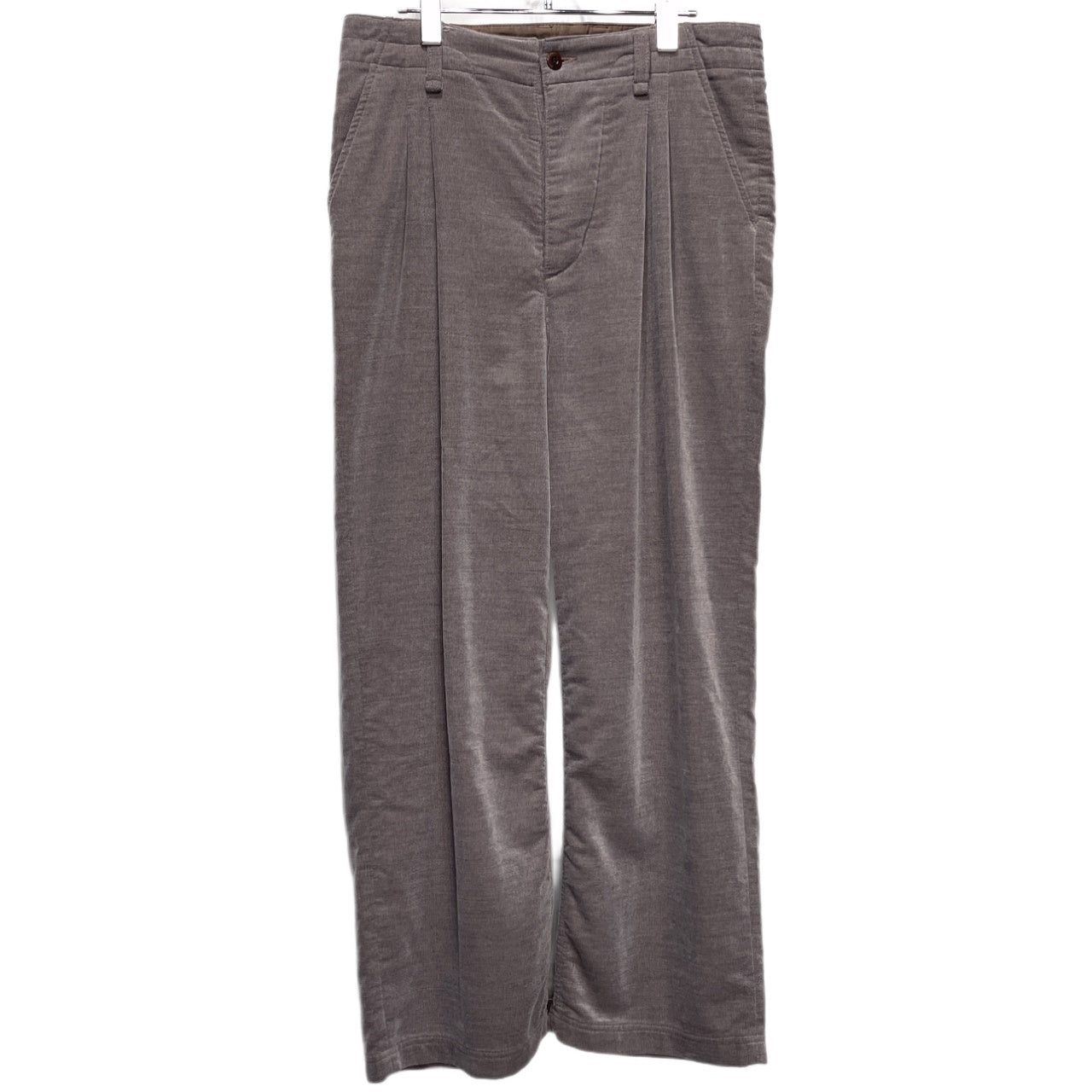 Iroquois 2タックワイドストレートコーデュロイパンツ ボトムス イロコイ メンズ