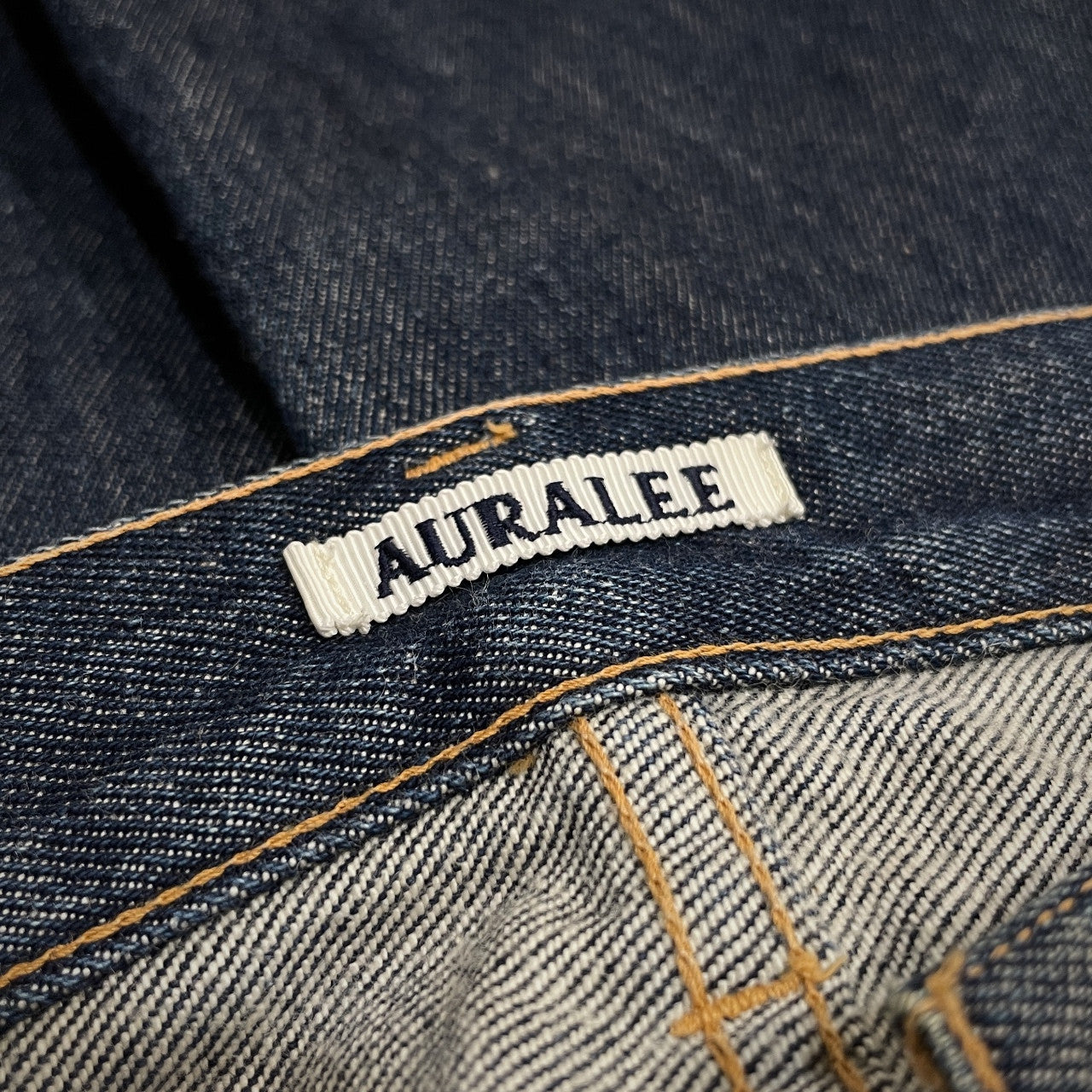AURALEE HARD TWIST DENIM 5P PANTS 強撚糸デニム5ポケットパンツ ジーンズ ボトムス A8AP01DM オーラリー メンズ