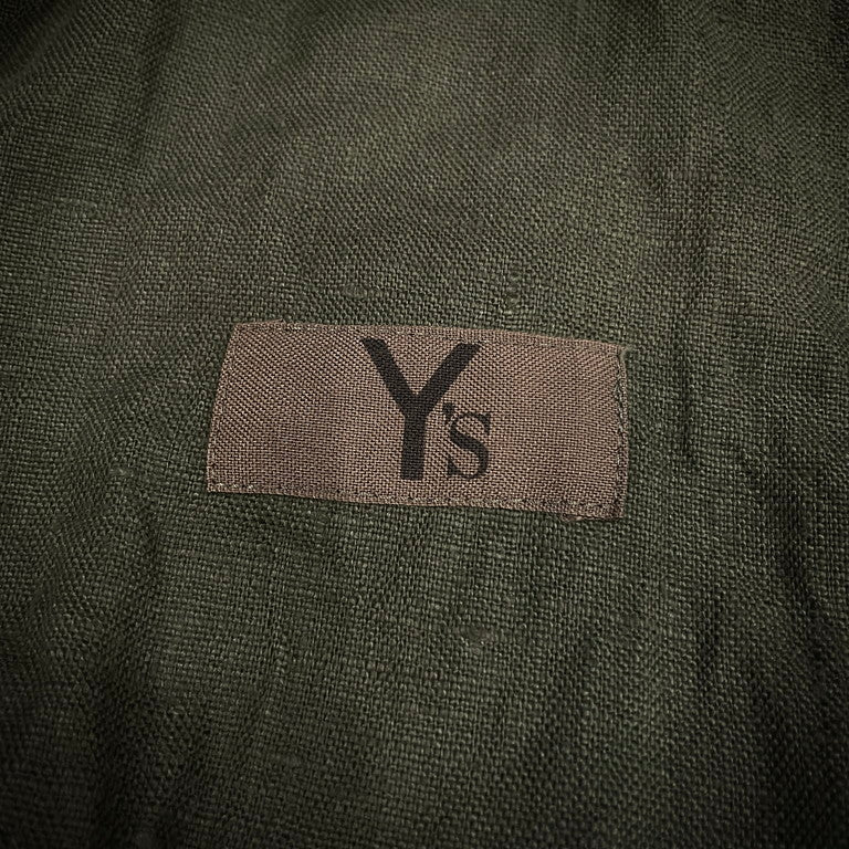 Y's 1980s Linen short jacket