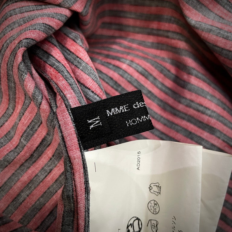 COMME des GARCONS HOMME PLUS 16SS Striped long shirt