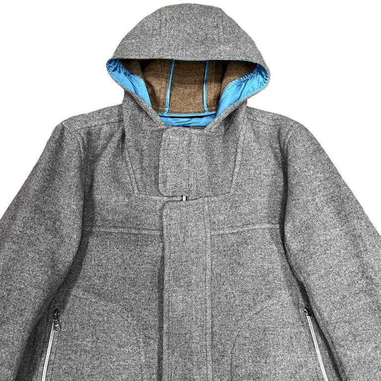 MARITHE FRANCOIS GIRBAUD Velcro zipped coat