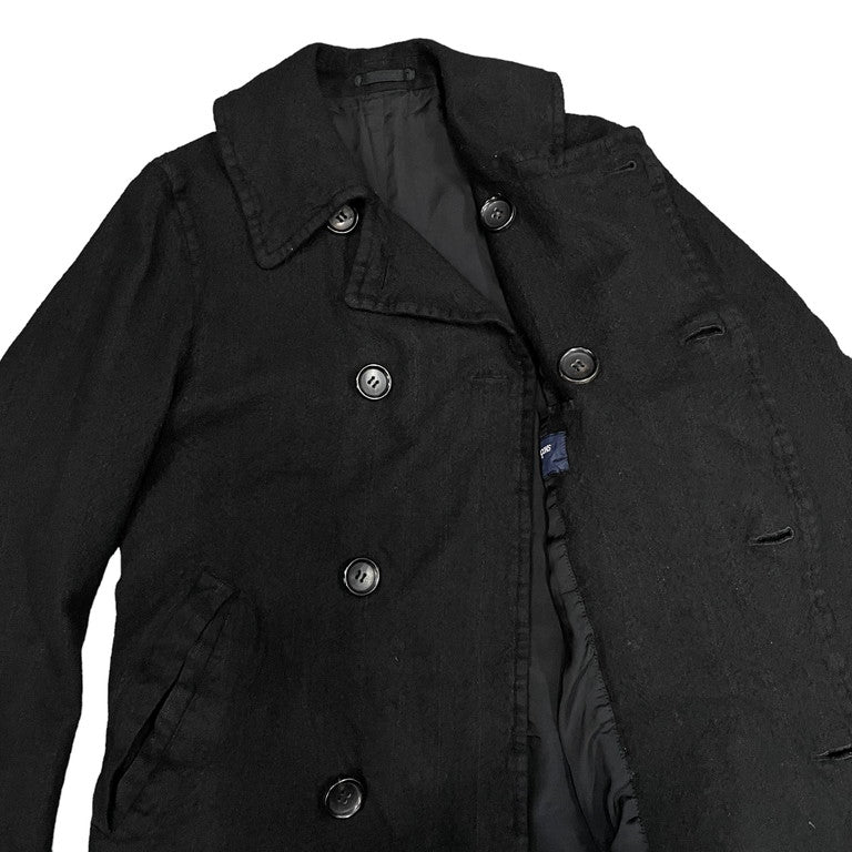COMME des GARCONS HOMME 08AW Boiled wool pea coat