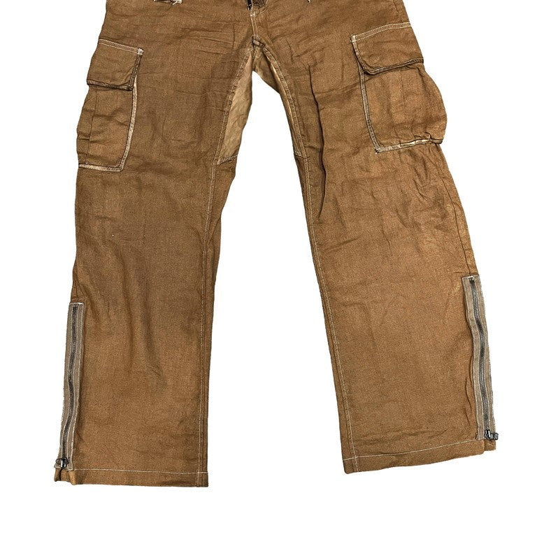 kyoji maruyama Brown hybrid cargo pants