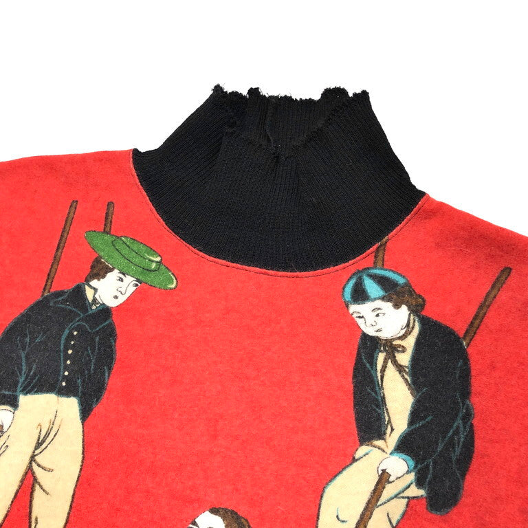 Yohji Yamamoto Pour Homme 95AW Rokumeikan knit sweater