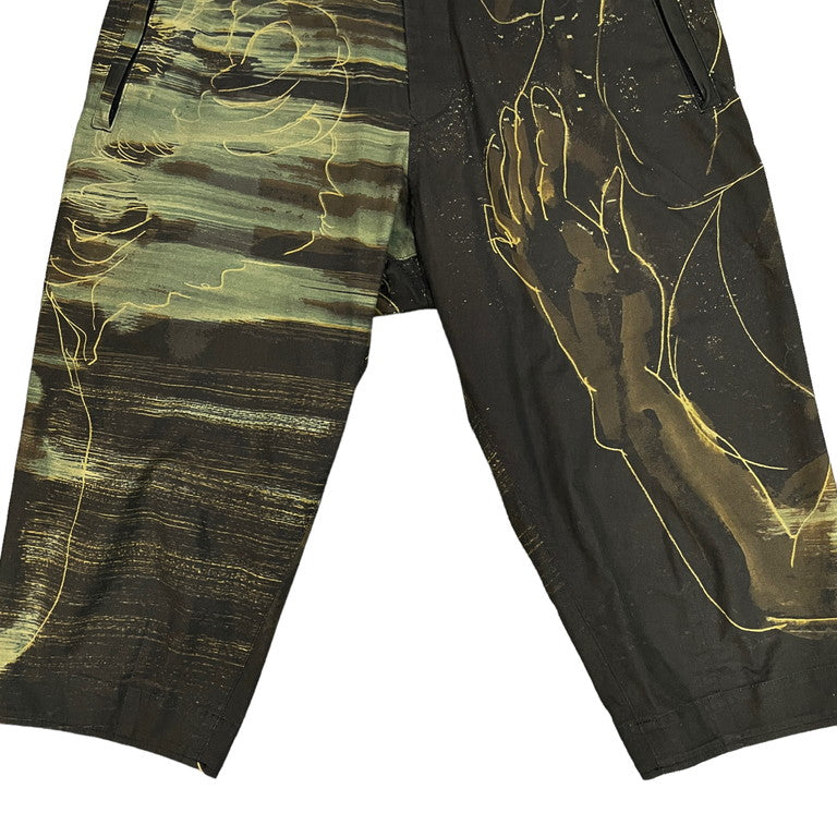 Yohji Yamamoto Pour Homme 20SS Dessin printed pants