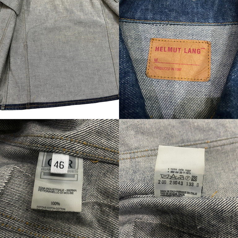 HELMUT LANG 1997 Denim trucker jacket