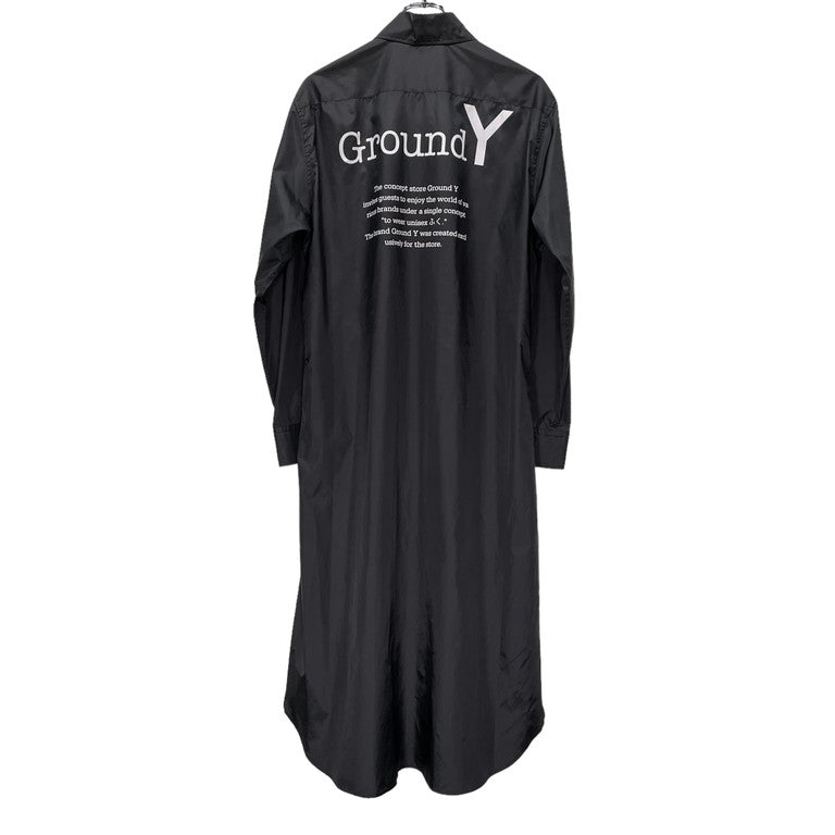 Ground Y 20SS Back logo coat