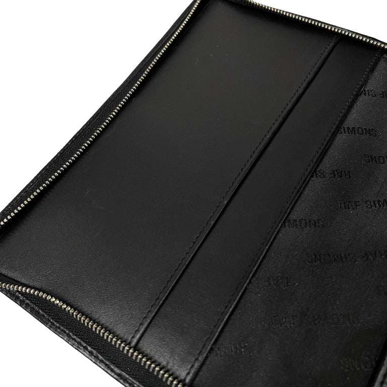 RAF SIMONS 19AW Big zipped wallet