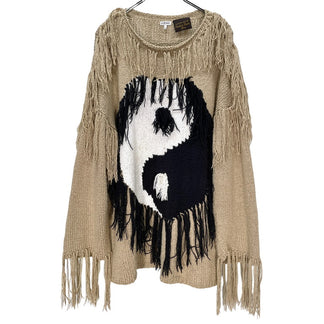 LOEWE by Jonathan Anderson 19SS Paula’s Ibiza Ying yang knitted sweater