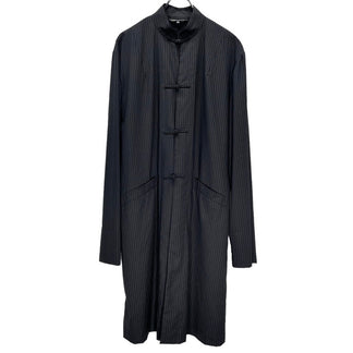 BLACK COMME des GARCONS 21AW Striped china shirt