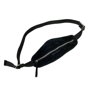 KRIS VAN ASSCHE Suede leather waist bag