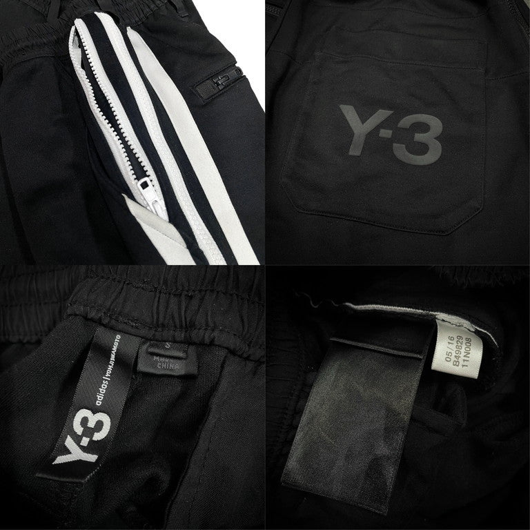 Y-3 3-STRIPES TRACK PANT スリーストライプサイドジップトラックパンツ