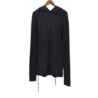 thom/krom Pullover cut-off hoodie