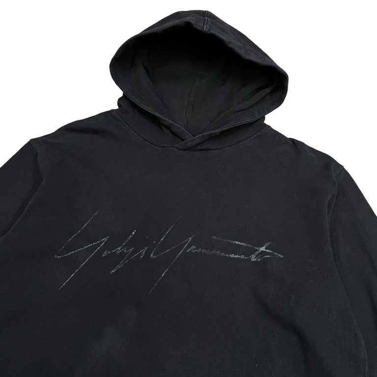 Y-3 20SS Distressed Signature Hoodie