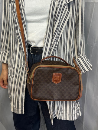 CELINE 2WAYハンドバッグ マカダム