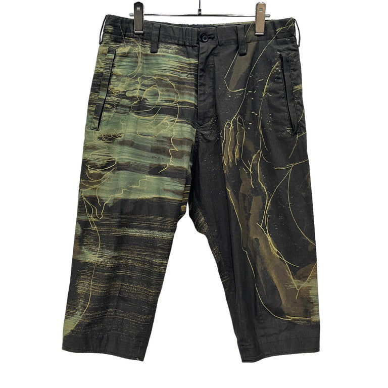 Yohji Yamamoto Pour Homme 20SS Dessin printed pants