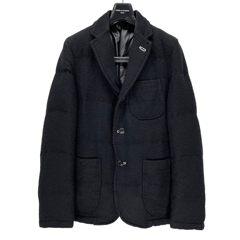 COMME des GARCONS HOMME 13AW Boiled wool tailored down jacket