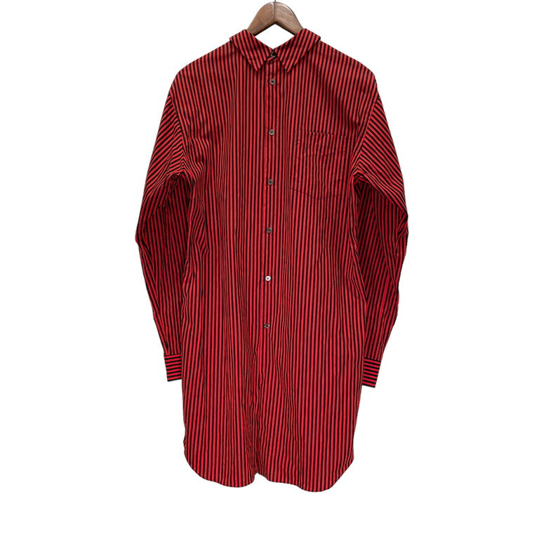 COMME des GARCONS HOMME PLUS 16SS Striped long shirt